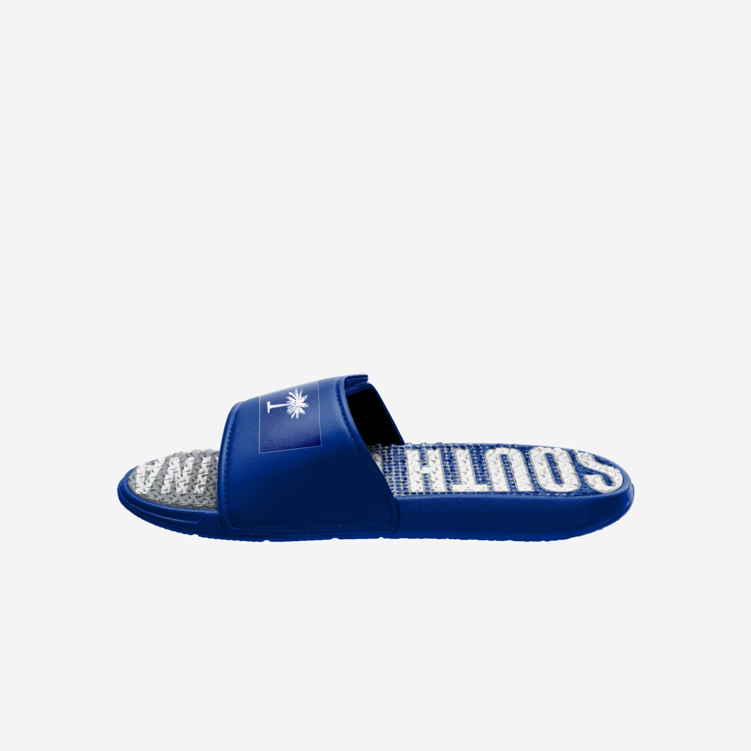 South Carolina Flag Gradient Wordmark Gel Slides: Show Your Team Pride!