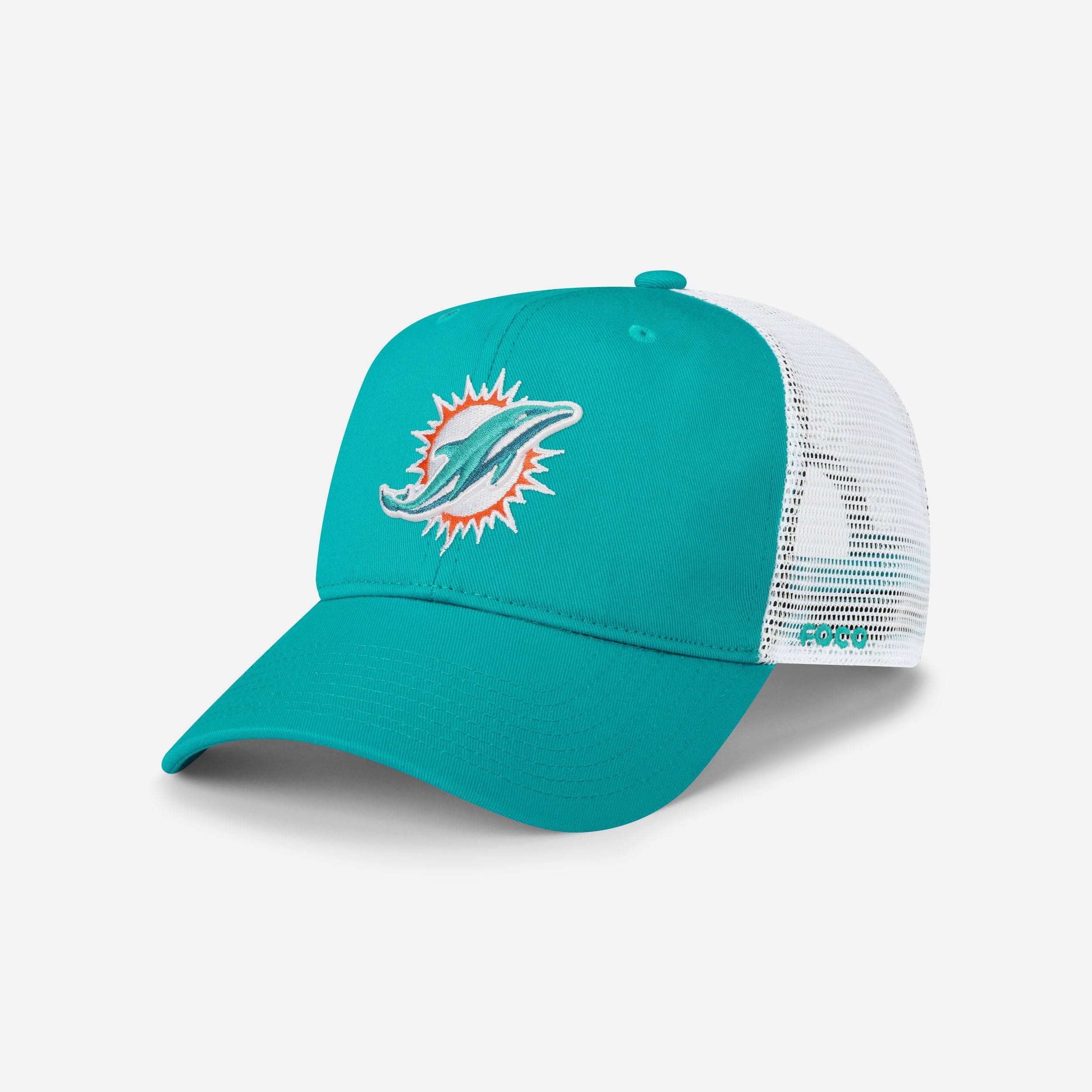 Exciting Miami Dolphins Primary Logo Trucker RF Cap - A Must - Have for Fans!