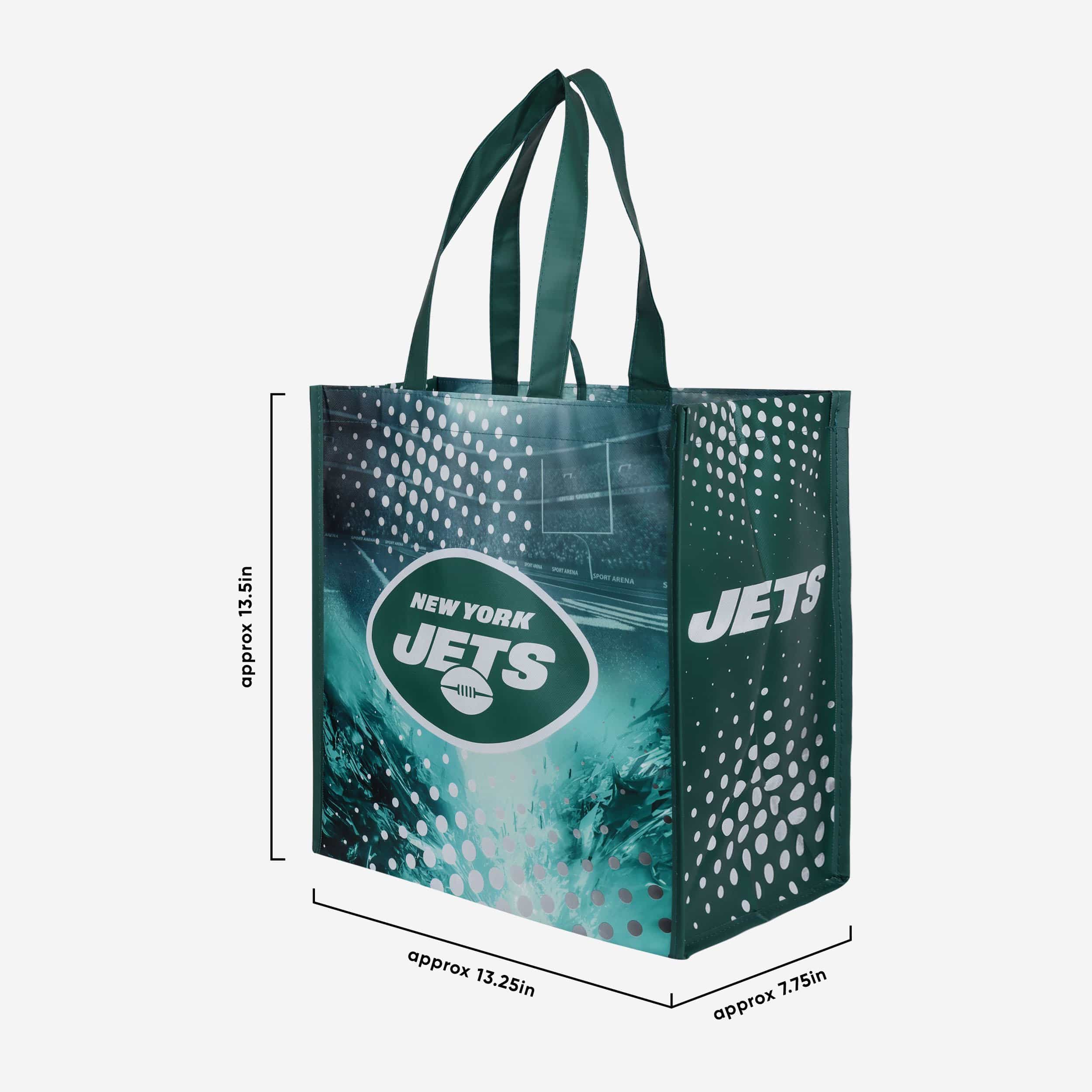 New York Jets 4-Pack Super Reusable Shopping Bags