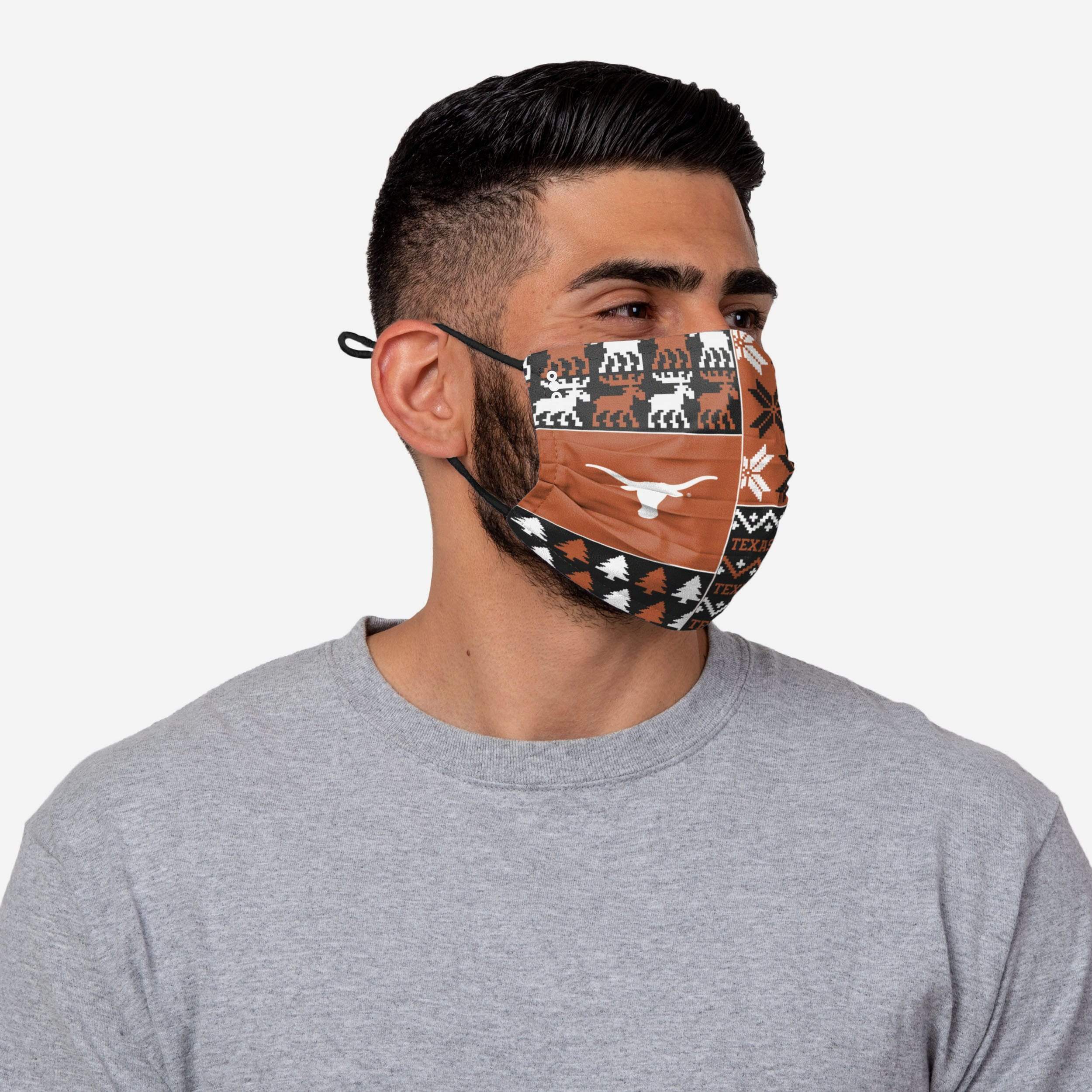 Texas Longhorns Adjustable Face Cover - Show Your Team Spirit!