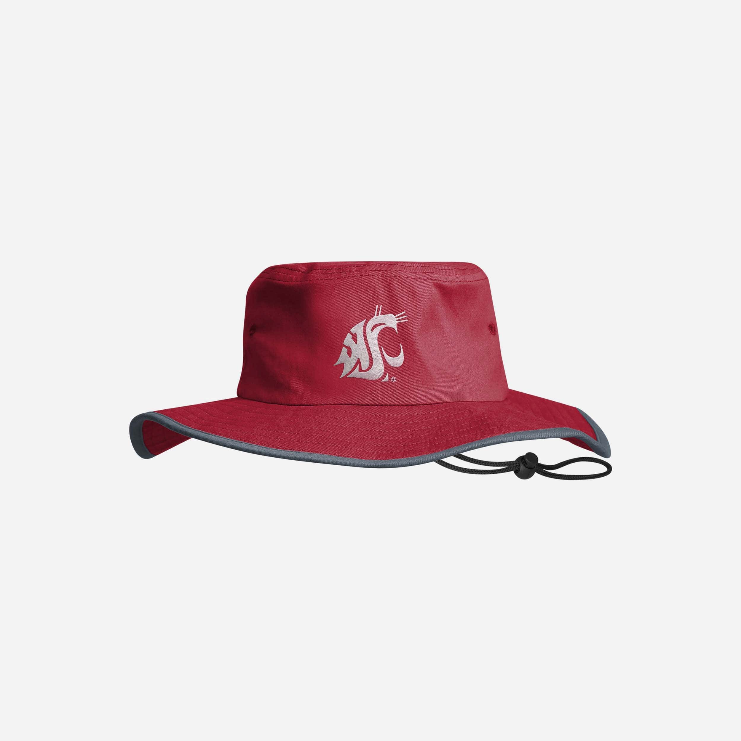 Washington State Cougars Stylish Solid Boonie Hat