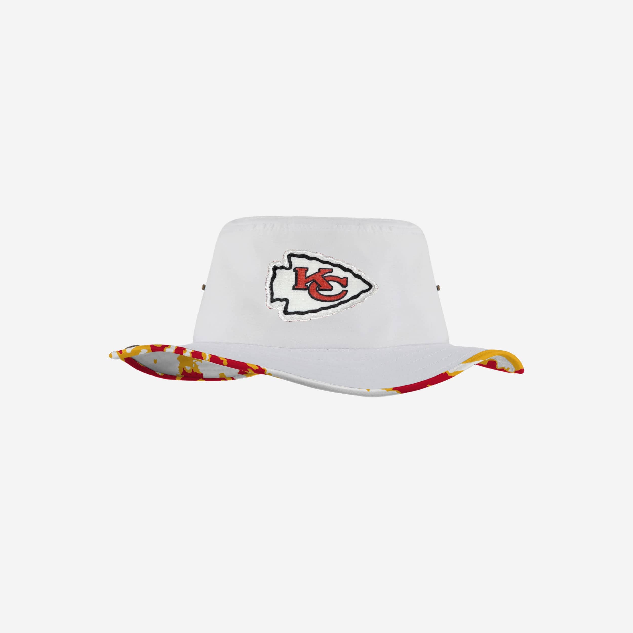 Stylish Kansas City Chiefs Women's White Hybrid Boonie Hat