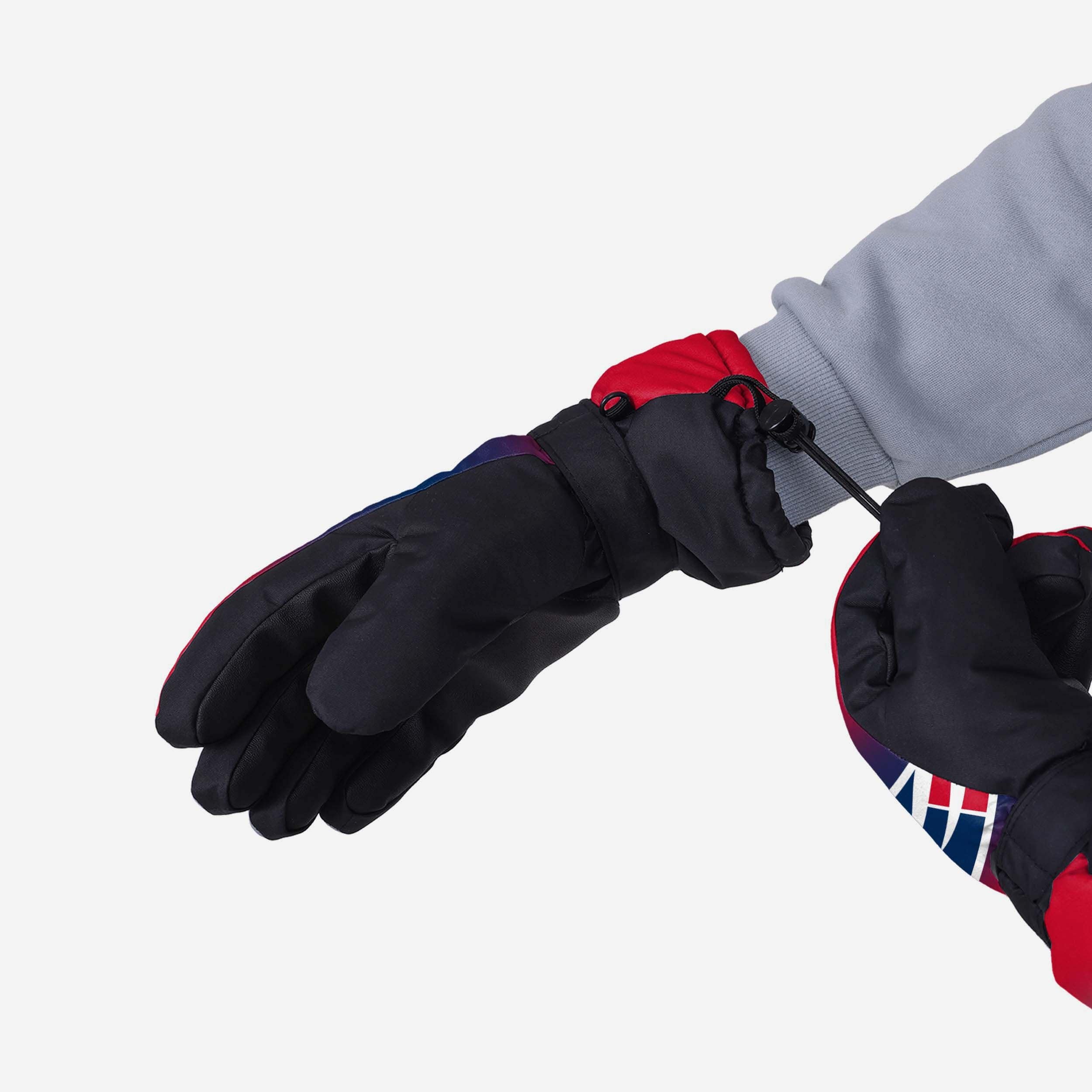 New England Patriots Gradient Big Logo Insulated Gloves - Show Your Team Spirit!