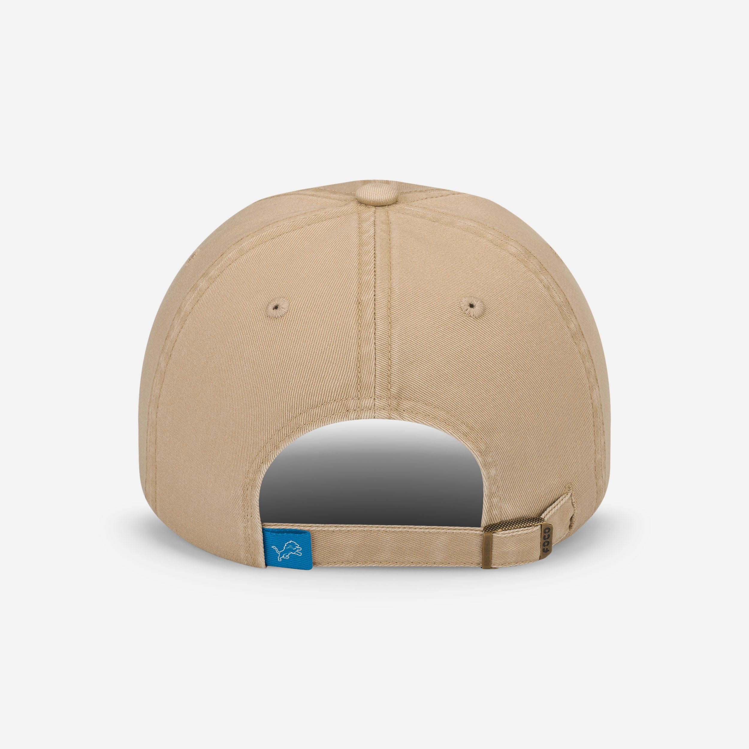 Detroit Lions Khaki Primary Logo - The Ultimate Fan Casual Cap