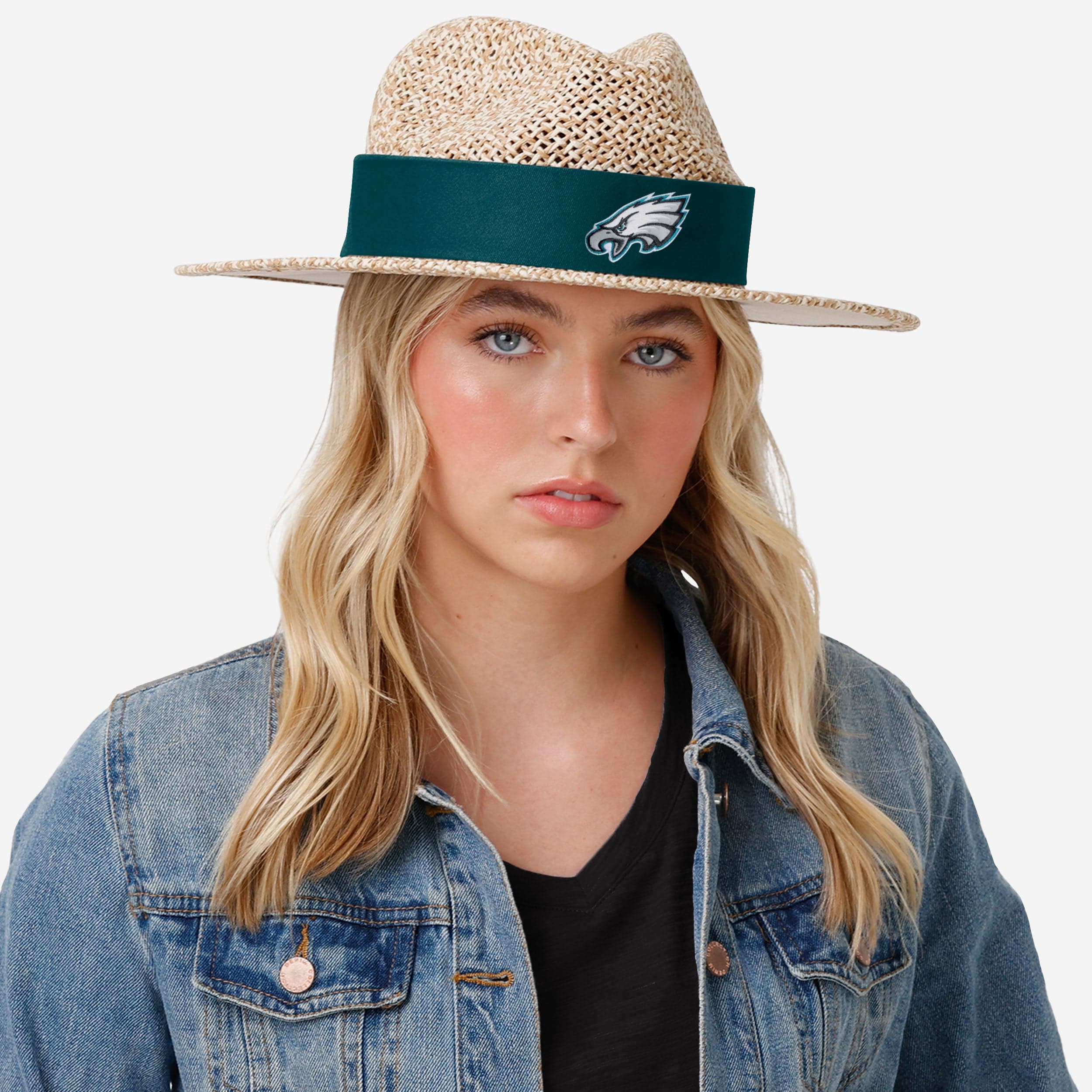 Philadelphia Eagles Banded Straw Hat - The Ultimate Summer Accessory
