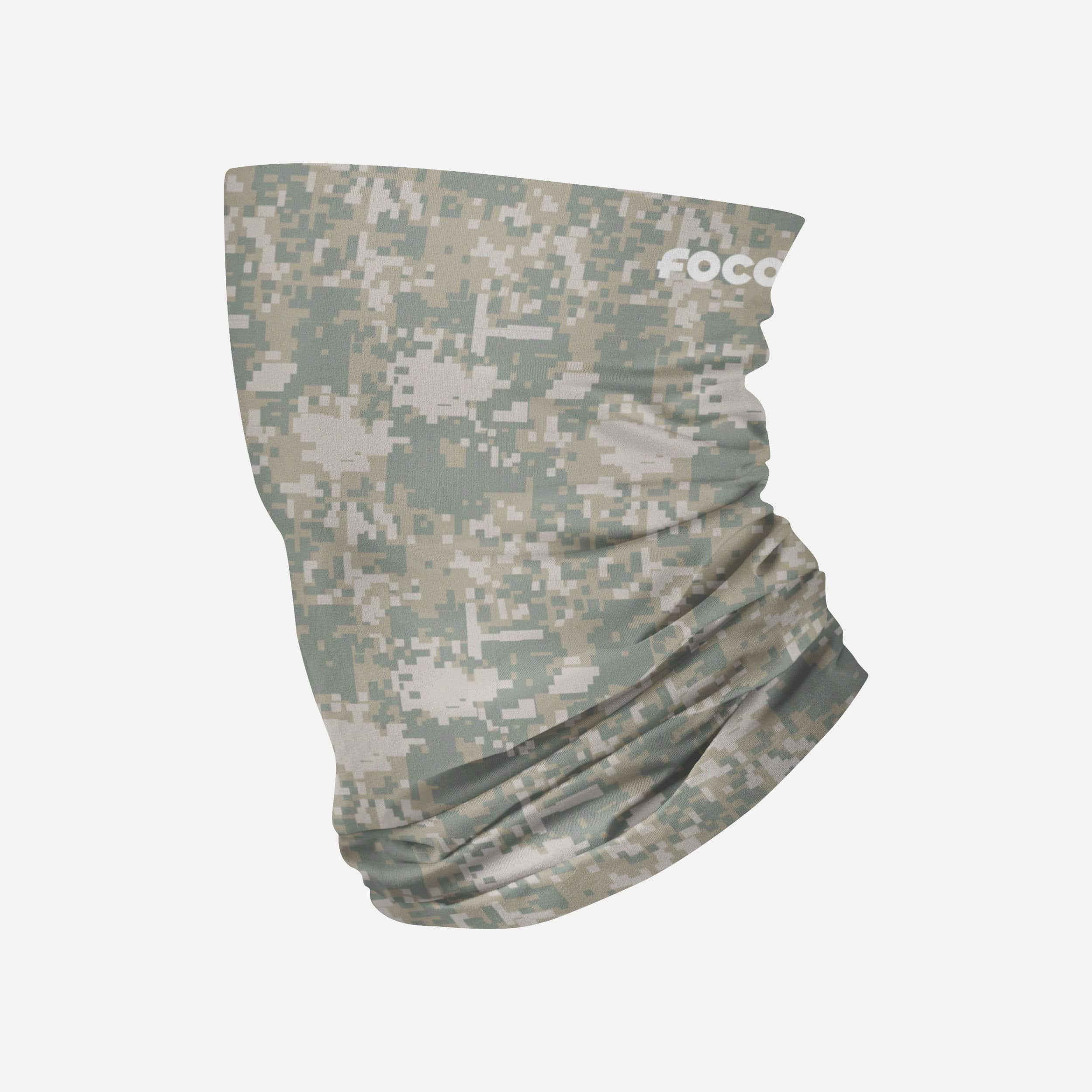 Eye-Catching Digital Camo Brushed Polyester Gaiter Scarf - Your Ultimate Style Accessory