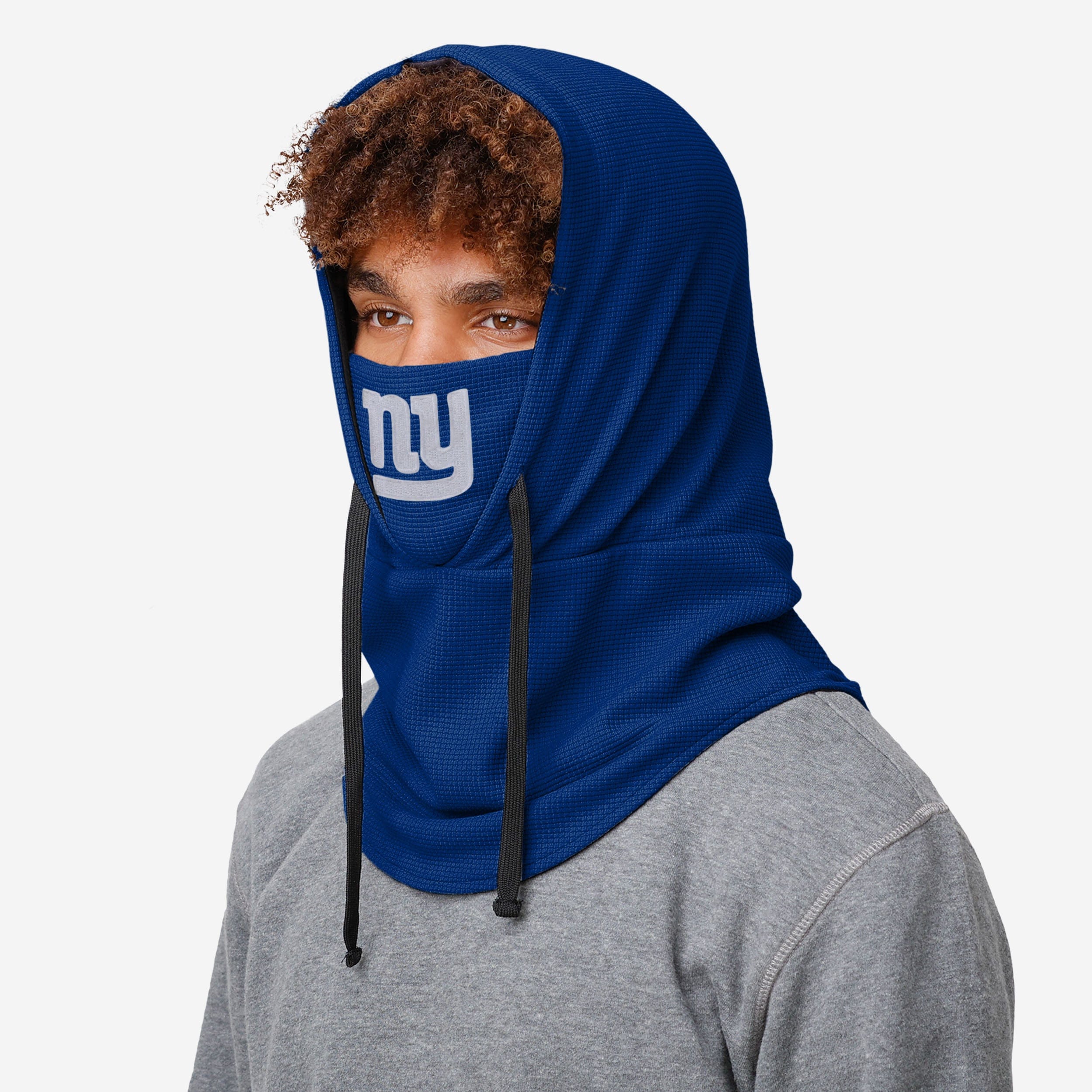 New York Giants Waffle Drawstring Hooded Gaiter - Your Ultimate Winter Gear