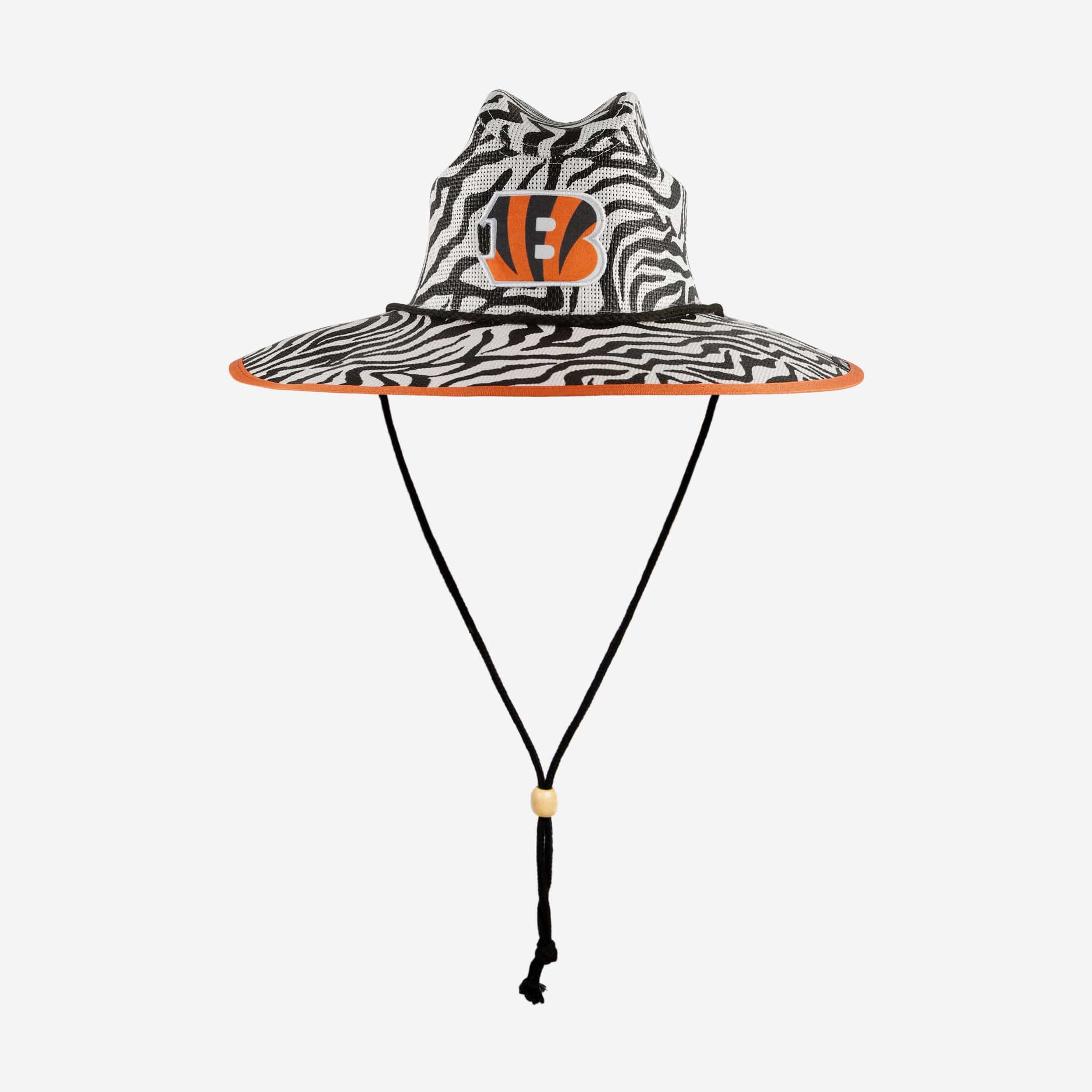 Cincinnati Bengals Themed Straw Hat - Show Your Team Spirit!