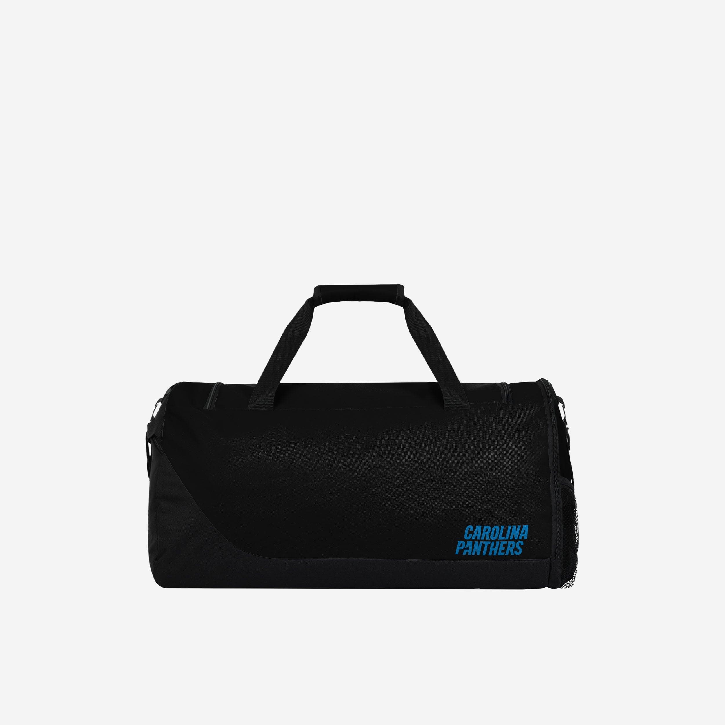 Carolina Panthers Big Logo Solid Duffle Bag - The Ultimate Fandom Companion