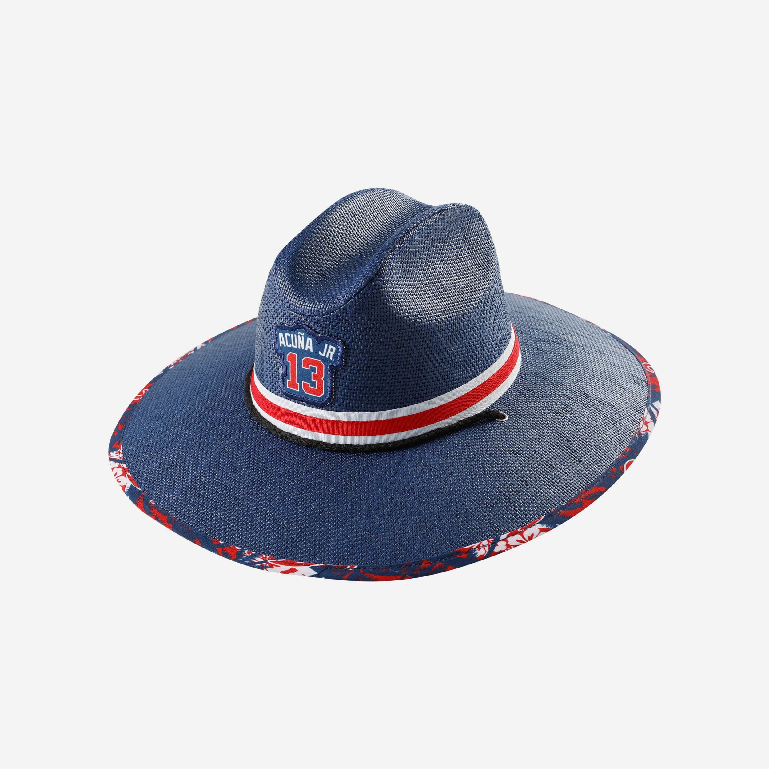 Ronald Acuna Jr's Atlanta Braves Superstar Straw Hat