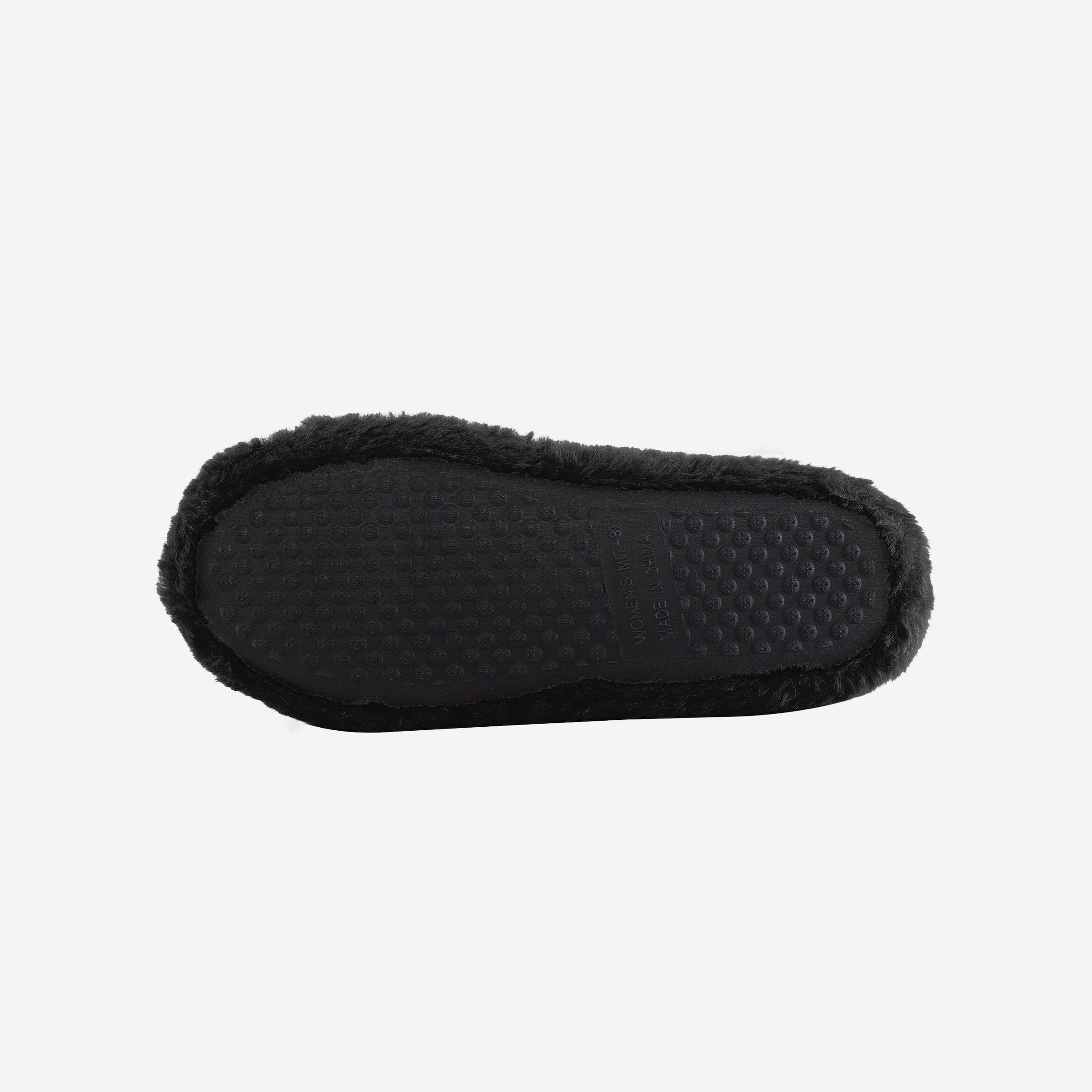 Stylish Philadelphia Eagles Women's Fur Slide with Heel Strap and Wordmark